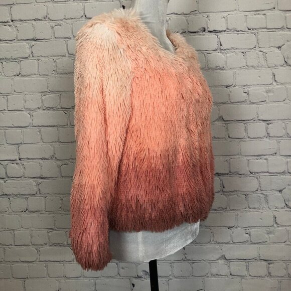 Mother The Boxy Jacket Shaggy Faux Fur Rocket In My Pocket - Picture 6 of 12